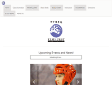 Tablet Screenshot of elmhursttsd.org